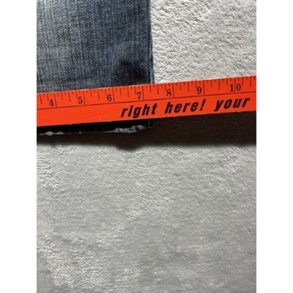 Request Premium Jeans Youth Boys Size 12 Short Medium Wash Distressed Straight - Picture 12 of 12